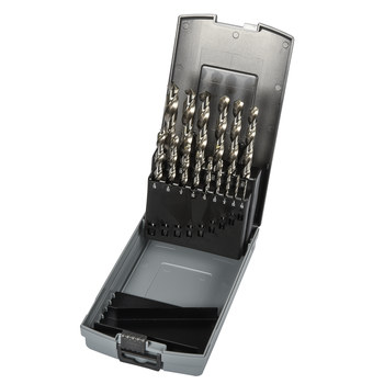 Picture of Precision Twist Drill 118° Right Hand Cut Cobalt (HSS-E) C15R10P Jobber Drill Set 5995528 (Main product image)