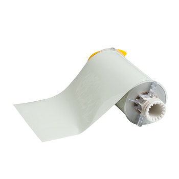 Picture of Brady White Glow-In-The-Dark Indoor Polyester Thermal Transfer 105913 Continuous Thermal Transfer Printer Label Roll (Main product image)
