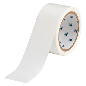Picture of Brady Clear Self-Laminating Polyester Thermal Transfer THTOL-172-966B-1 Die-Cut Thermal Transfer Printer Label Roll (Main product image)