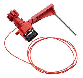 Picture of Brady Red Nylon Gate Valve Lockout (Main product image)