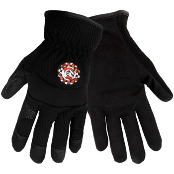 Picture of Global Glove Hot Rod HR3200 Black Large Synthetic Leather Full Fingered Work Gloves (Main product image)