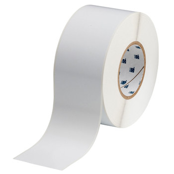 Picture of Brady White Vinyl Thermal Transfer THT-21-439 Continuous Thermal Transfer Printer Label Roll (Main product image)