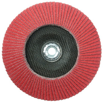 Weiler Tiger Ceramic Type 29 Flap Disc 50113 - Ceramic - 7 in - 40 - Coarse