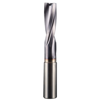 Kyocera SGS Hi-PerCarb 10.72 mm 146U Flat Bottom Drill 58906 - Right Hand Cut - Ti-NAMITE-X Finish - 135 mm Overall Length - 70 mm Flute - Carbide