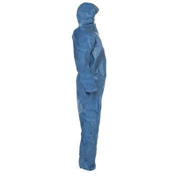 Kimberly-Clark Kleenguard Disposable General Purpose Coveralls A20 58513 - Size Large - Blue