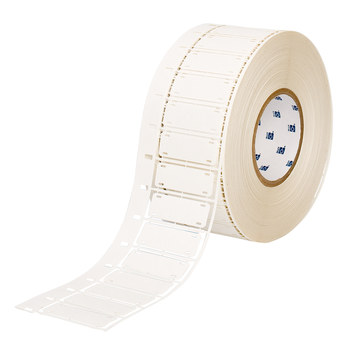 Picture of Brady Nomex White Nylon Thermal Transfer HSNX-800-2-WT Die-Cut Thermal Transfer Printer Label Roll (Main product image)