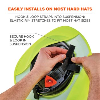 Ergodyne Chill-Its Hard Hat 6660 12640 - Lime