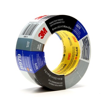 3M 8979 Performance Plus Blue Duct Tape - 48 mm Width x 25 yd Length - 12.1 mm Thick - 53851