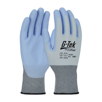 Picture of PIP G-Tek PolyKor X7 16-320 Blue Large PolyKor X7 Cut-Resistant Gloves (Main product image)