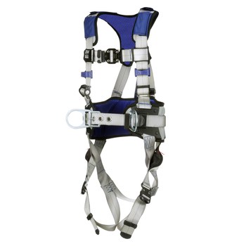 DBI-SALA ExoFit X100 Construction, Positioning Body Harness 70804532706, Size Large, Gray - 18295