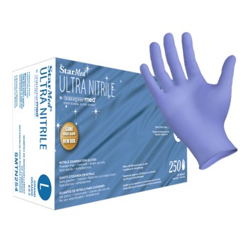 Nitrile on sale Powder Free Examination Gloves Size L 10 Boxes