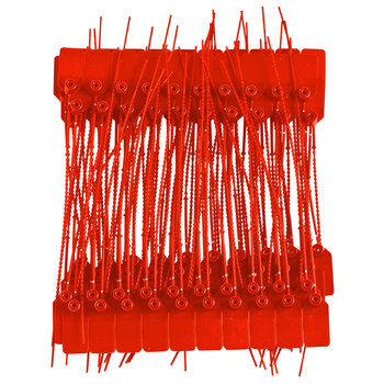 Picture of Brady Red Non-Adhesive Tamper-Evident Seal (Main product image)