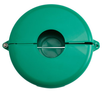 Picture of Brady Green Polypropylene Gate Valve Lockout (Main product image)