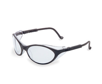Picture of Uvex Bandit Clear Black Polycarbonate Standard Safety Glasses (Main product image)