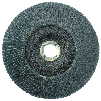 Weiler Tiger Paw Type 27 Flap Disc 51138 - Zirconium - 7 in - 60 - Medium