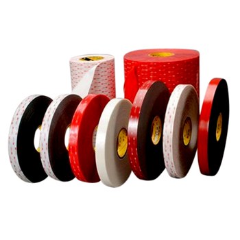 3M 4949 Black VHB Tape - 1/2 in Width x 36 yd Length - 45 mil Thick