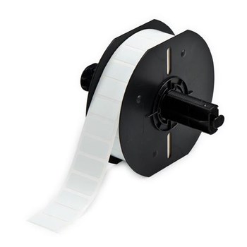 Picture of Brady Workhorse White Polypropylene Thermal Transfer B33-59-7425 Die-Cut Thermal Transfer Printer Label Roll (Main product image)