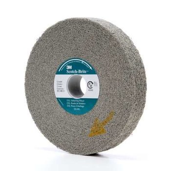 3M Scotch-Brite XL-UW Deburring Wheel 13713, Silicon Carbide, 1 in