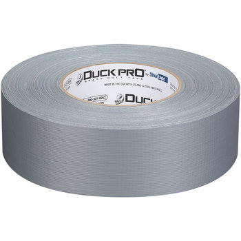 Shurtape Duck Pro PC 621 Silver Duct Tape - 48 mm Width x 55 m Length - 11 mil Thick - SHURTAPE 105456