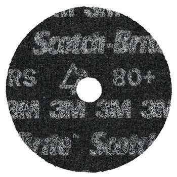 3M Scotch-Brite Non-Woven Precision Shaped Ceramic Surface Conditioning Disc - Center Hole Attachment - 4 in Diameter - 5/8 in Center Hole - 67228
