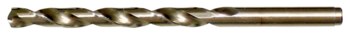 Cle-Line 1891 2.40 mm Heavy-Duty Jobber Drill - Split 135° Point - 1.1811 in Spiral Flute - Right Hand Cut - 2.2441 in Overall Length - M42 High-Speed Steel - 8% Cobalt - 0.0945 in Shank - C18914