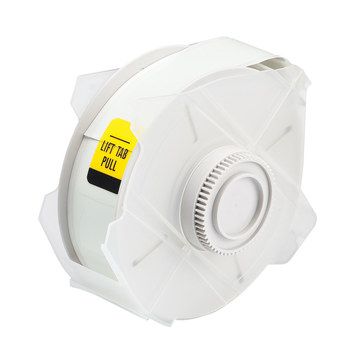 Picture of Brady White Glow-In-The-Dark Indoor Polyester Thermal Transfer 105911 Continuous Thermal Transfer Printer Label Roll (Main product image)