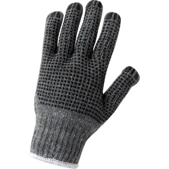 Global Glove S65D Gray Cotton/Polyester Work Glove - S65D2-2PK