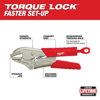 Milwaukee 48-22-3807 Locking Pliers - Alloy Steel - 47266