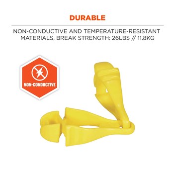 Ergodyne Squids 3400 Grabber 19119, POM, Yellow