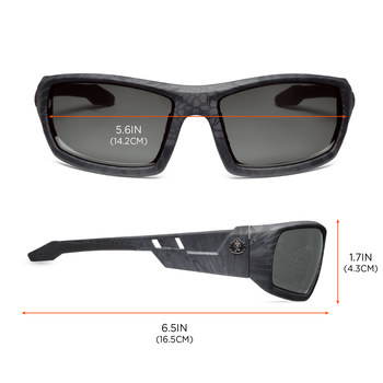 Ergodyne Skullerz Safety Glasses ODIN-TY 50530