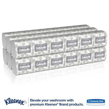 Kleenex Cottonelle 48280 Hygenic Bathroom Tissue - 2 Ply - 8.3 in
