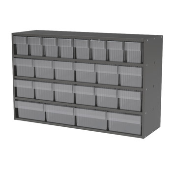 Picture of Akro-Mils AD3511CAST2 Akrodrawers 120 lb Charcoal Gray Powder Coated, Textured Stackable Cabinet (Main product image)