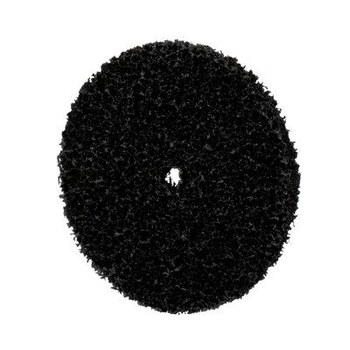 3M Scotch-Brite Clean & Strip CS-DC Non-Woven Silicon Carbide Deburring Disc - Very Coarse Grade - Arbor Attachment - 6 in Diameter - 1/2 in Center Hole - 00948