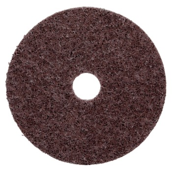3M Scotch-Brite Non-Woven Precision Shaped Ceramic Surface Conditioning Disc - Center Hole Attachment - 5 in Diameter - 7/8 in Center Hole - 67235