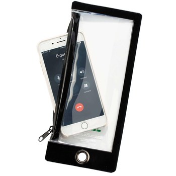 Ergodyne Squids 3760 Phone Pouch and Trap 19763, Size Plus, Clear