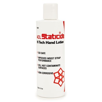ACL Staticide Ready-to-Use ESD & Anti-Static Lotion - 8 oz Bottle - LOTION 8OZ