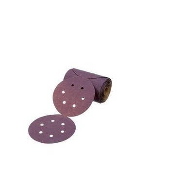 3M Cubitron II Stikit 732U 86841 PSA Disc Roll - 6 in - 120 - Precision Shaped Ceramic