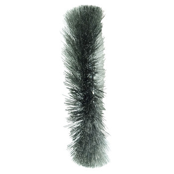 Weiler 08249 Wheel Brush - 15 in Dia - Knotted - Standard Twist Steel Bristle