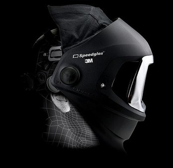 3M Speedglas 9100 FX Helmet Assembly 49675, Auto-Darkening Lens