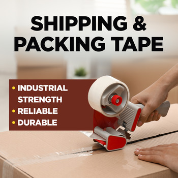 3M Scotch 3750 Clear Box Sealing Tape - 48 mm Width x 50 m Length - 3.1 mil Thick - 72441