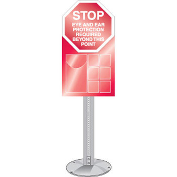 Picture of Brady White on Red Lockout Device Station (Main product image)