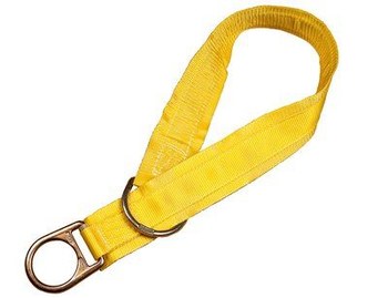 Picture of DBI-SALA Yellow Polyester Webbing Tie-Off Adaptor (Main product image)
