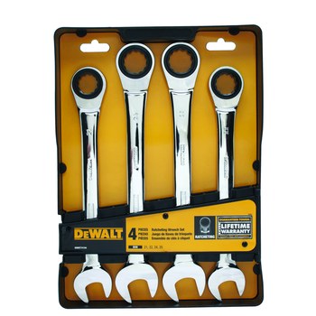 Dewalt DWMT74194 Jumbo Ratcheting Combination Wrench Set