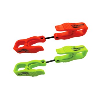Global Glove Gripster Dual-Ended Utility Clip Z2, Non-Conductive Material, High-Visibility Yellow/Green
