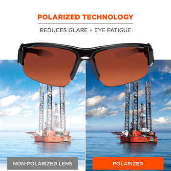 Ergodyne Skullerz Safety Glasses DAGR 52321 - Size Universal