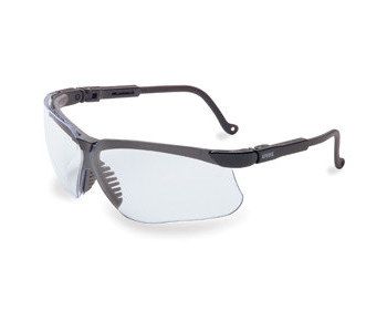 Picture of Honeywell Genesis 50% Gray Black Polycarbonate Standard Safety Glasses (Main product image)