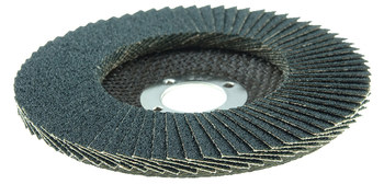Weiler Tiger Paw Type 27 Flap Disc 51134 - Zirconium - 5 in - 40 - Coarse