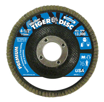 Picture of Weiler Tiger Flap Disc 50705 (Main product image)