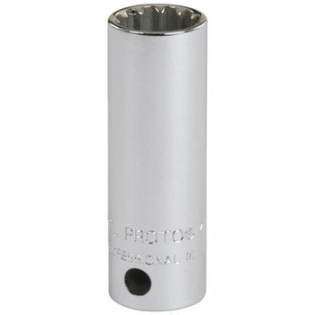 Proto J5016DPL 1/2 in Deep Spline Socket, 3/8 in Drive | RSHughes.com Proto J5016DPL 1/2 in Deep Spline Socket, 3/8 in Drive | RSHughes.com