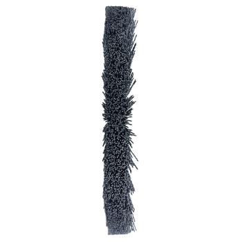 Weiler Nylox 84925 Wheel Brush - 14 in Dia - Crimped Round Nylon Bristle